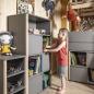 Preview: Funflex Hohes Regal mit Türen aus MDF
